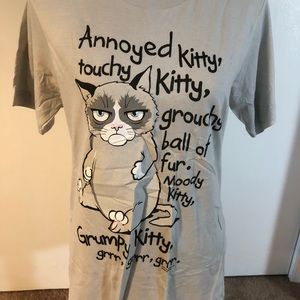 Grumpy Kitty Big Bang T-shirt Size Medium